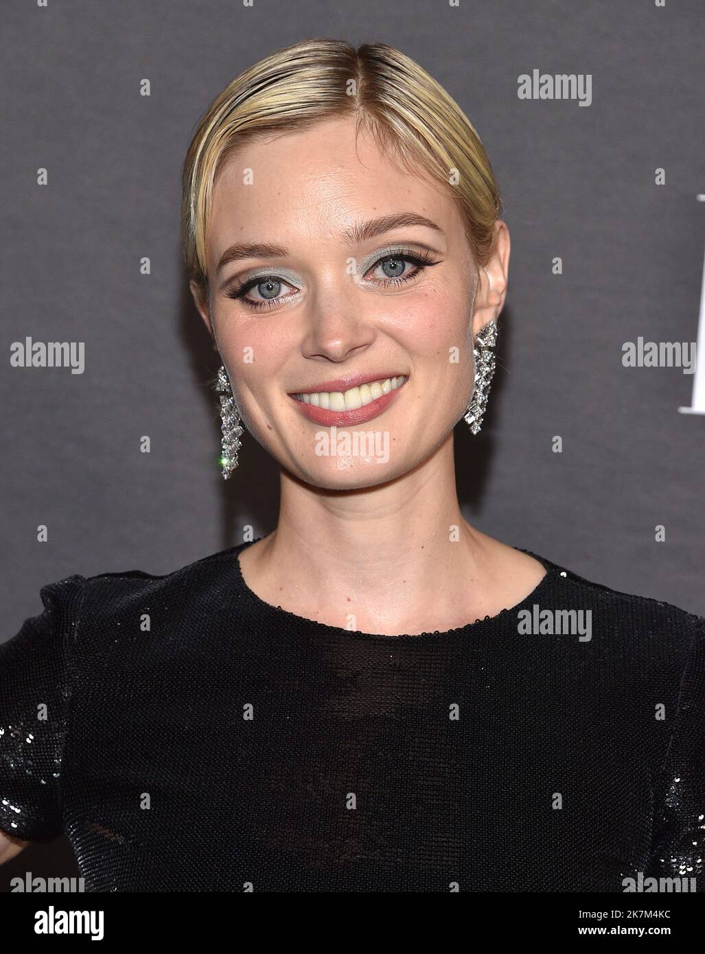 Bella Heathcote arriving to the 29th annual ELLE Women in Hollywood