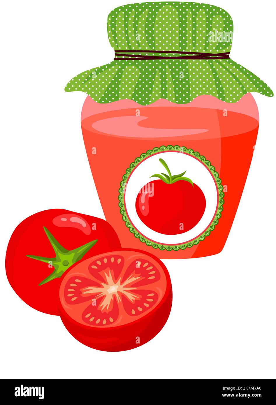 Cartoon jam jar Cut Out Stock Images & Pictures - Alamy