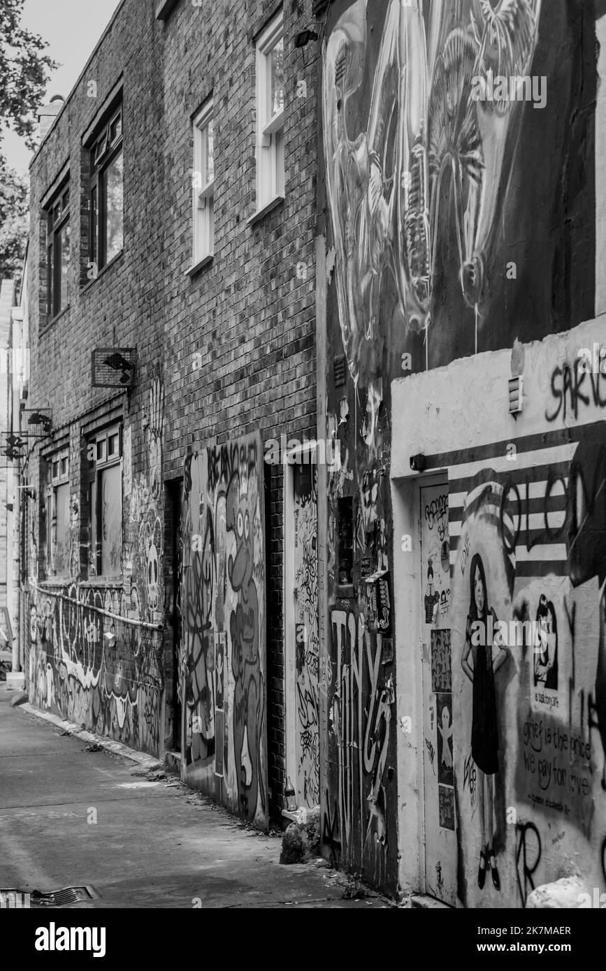 London Brick Lane and the City of London Stock Photo Alamy