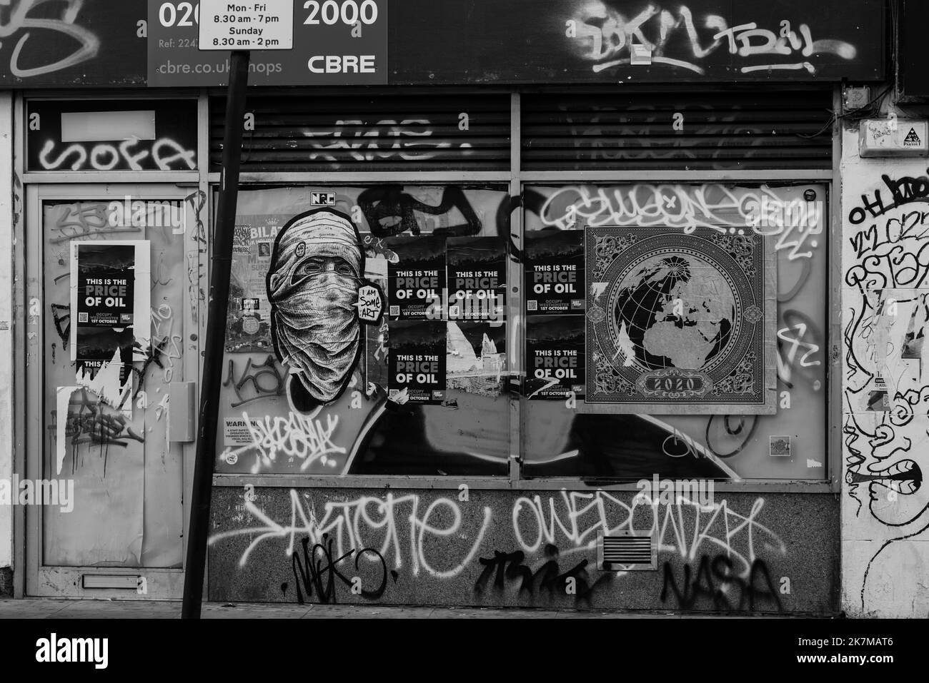 London Brick Lane and the City of London Stock Photo Alamy