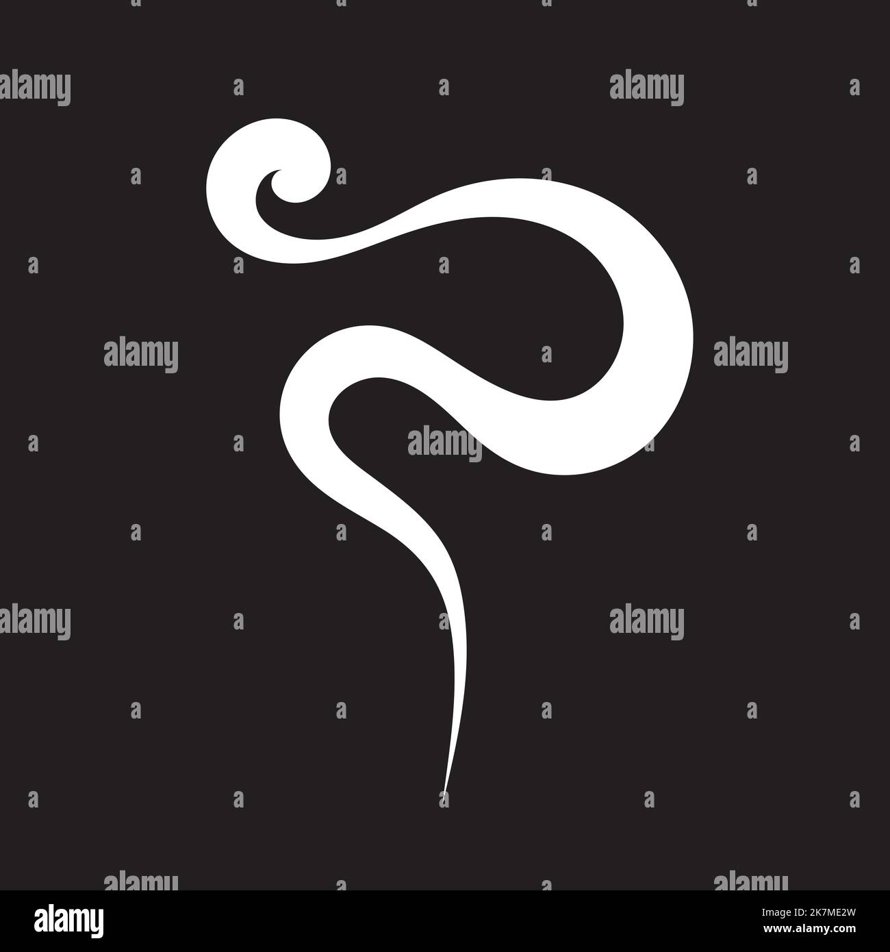 Smoke Vector Icon Design Illustration Stock Vector Image & Art - Alamy