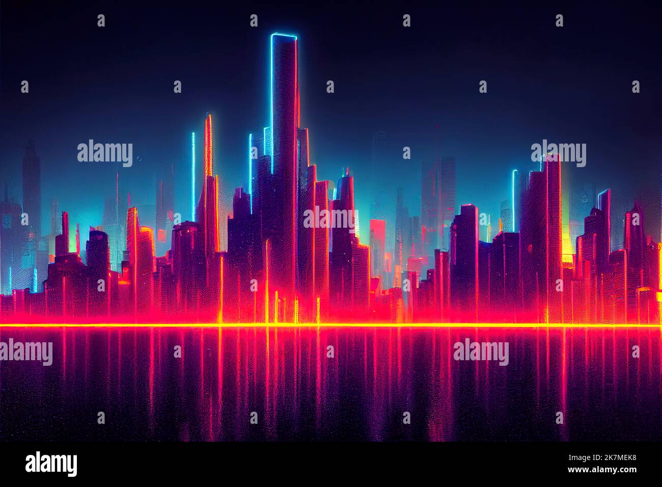 Night Artwork Futuristic City Cyberpunk Wallpaper Preview0.Jpg