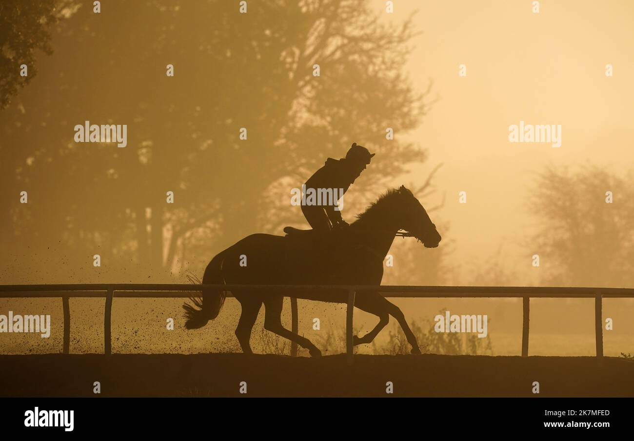 Sam drinkwater racing on gallops hires stock photography and images