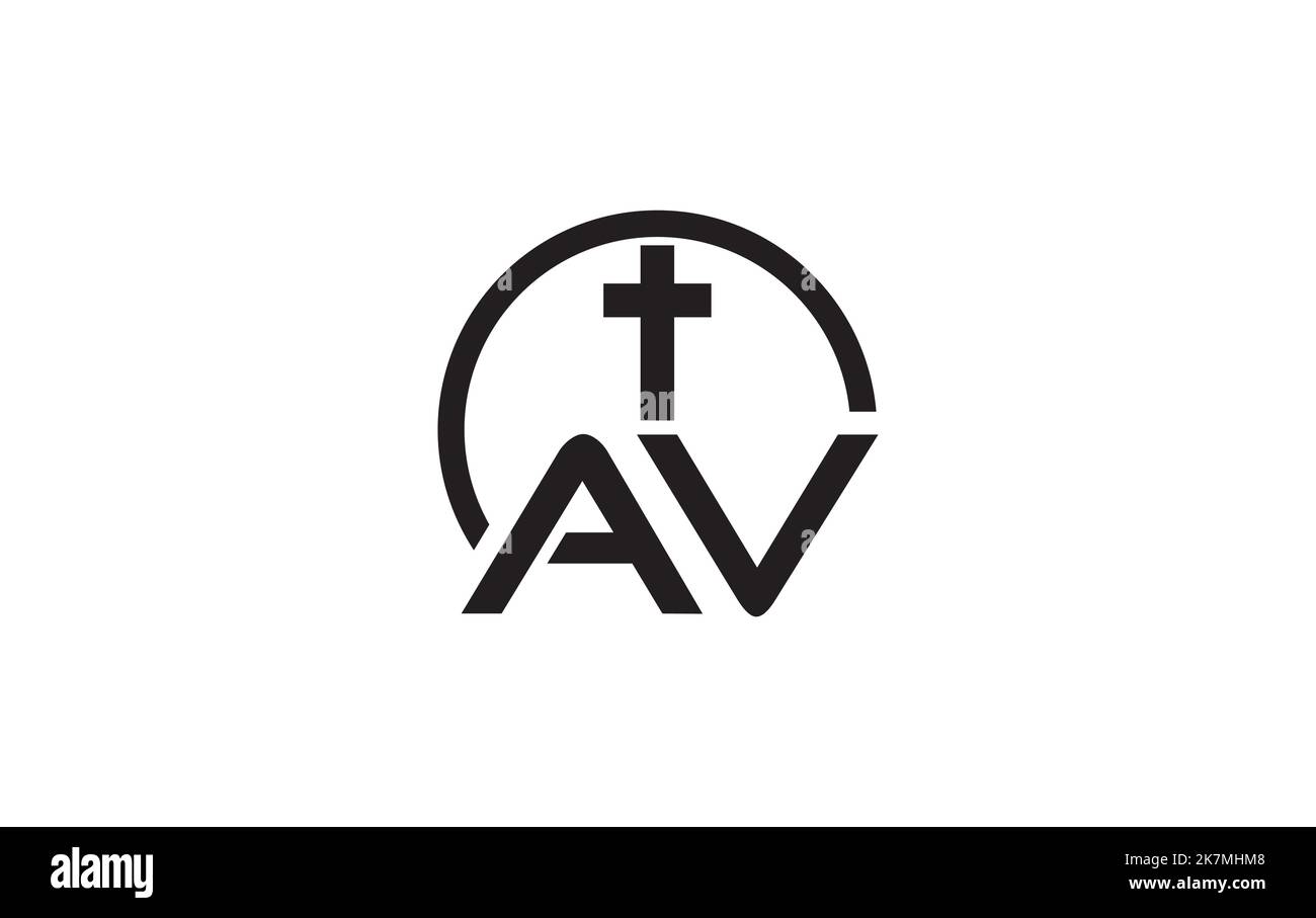 church and christian logo design. Emblem with cross and holy bible