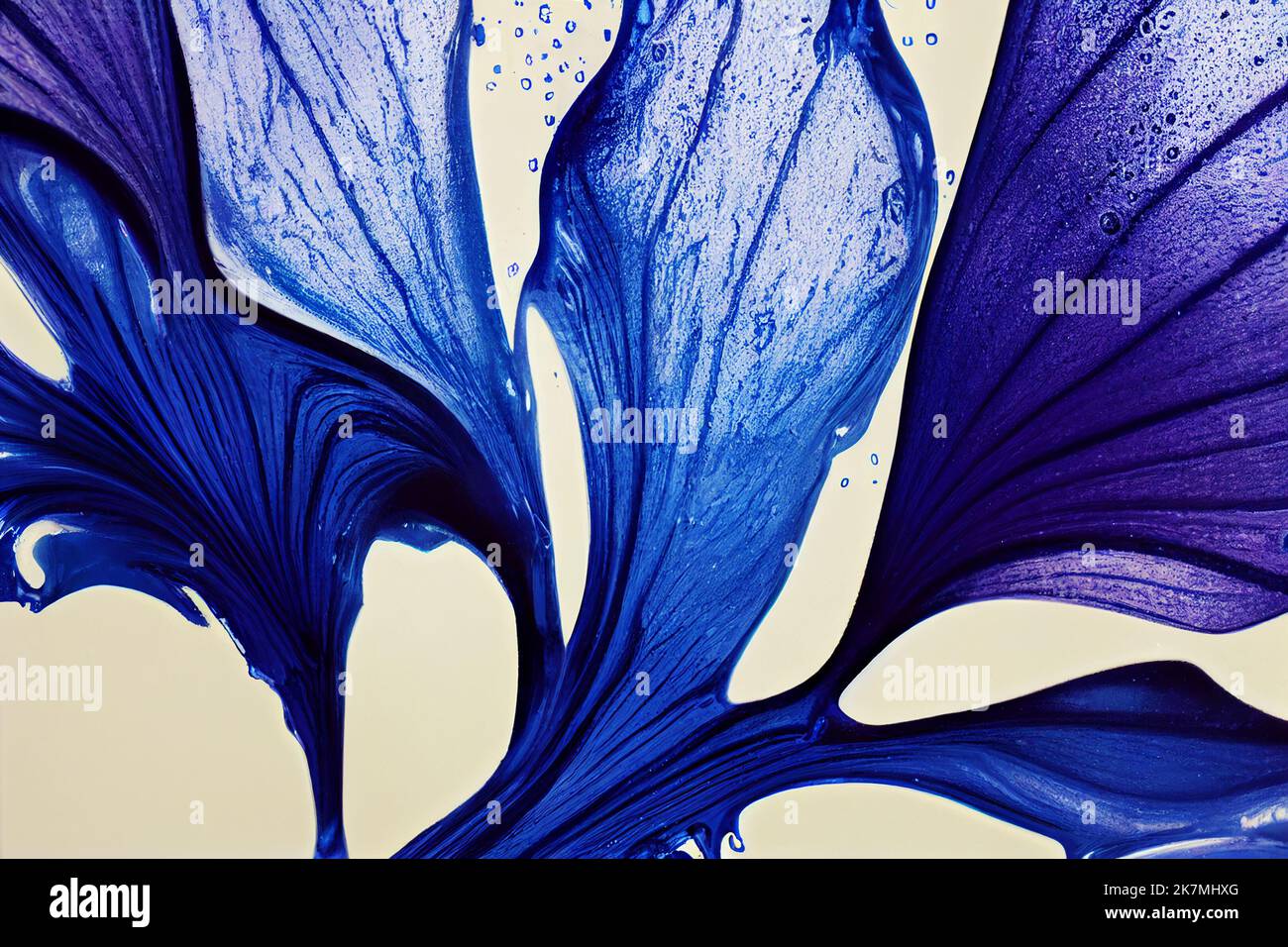 blue liquids ink texture background Stock Photo Alamy