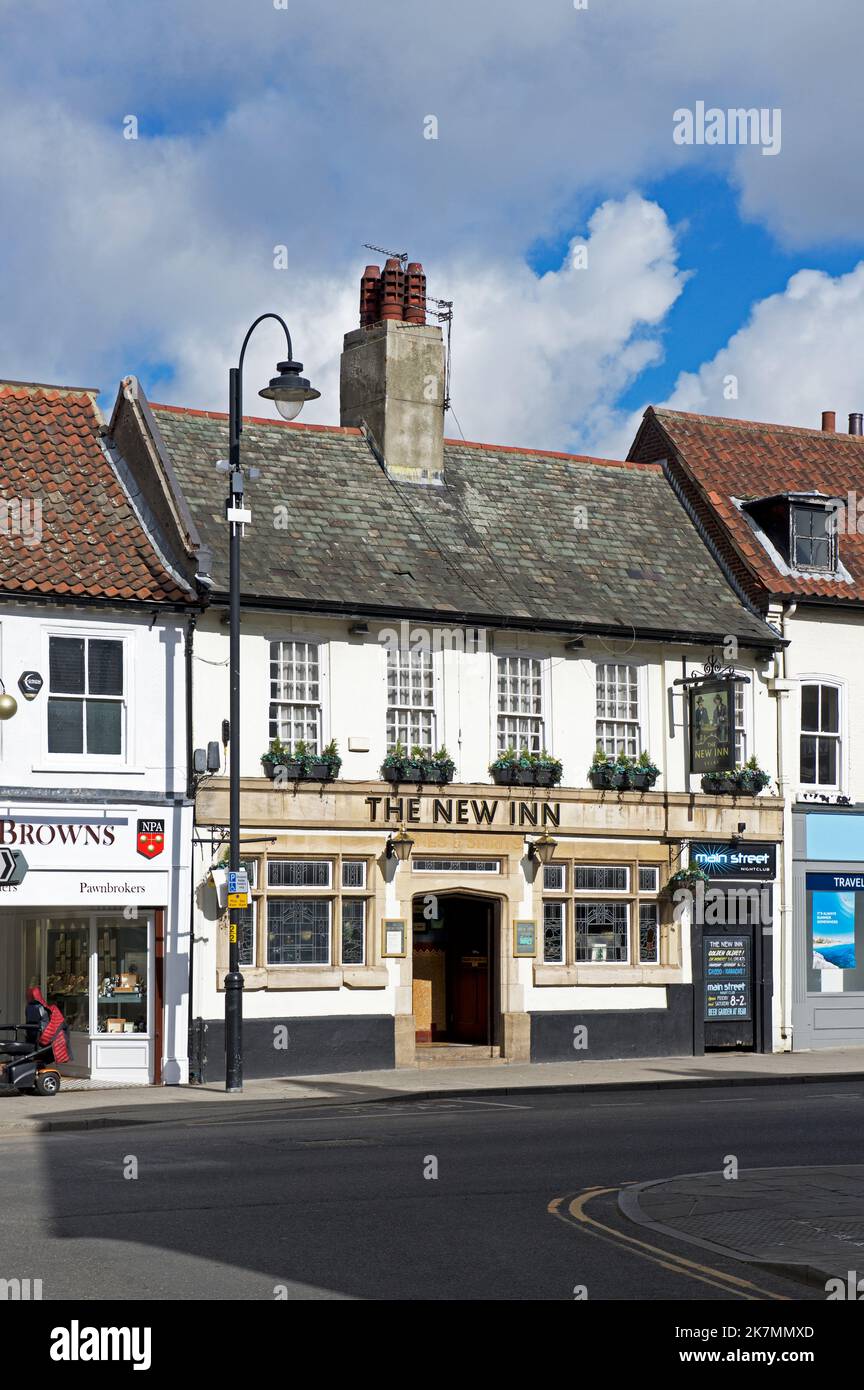The New Inn, Gowthorpe, Selby, North Yorkshire, England UK Stock Photo