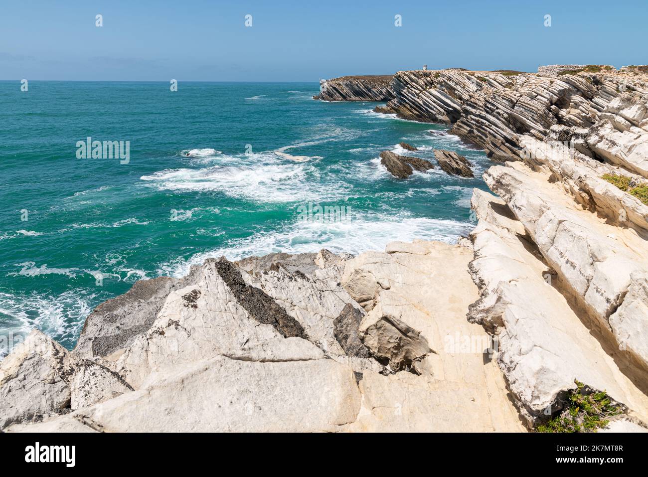 Basleal The Baleal rocky coast in Portugal Stock Photo - Alamy