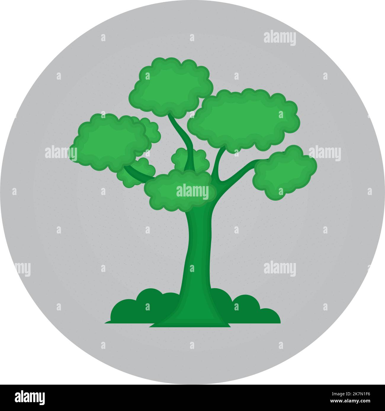 green tree design Stock Vector Image & Art Alamy