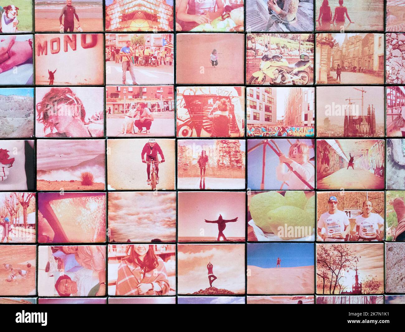 The kiss mural barcelona hires stock photography and images Alamy