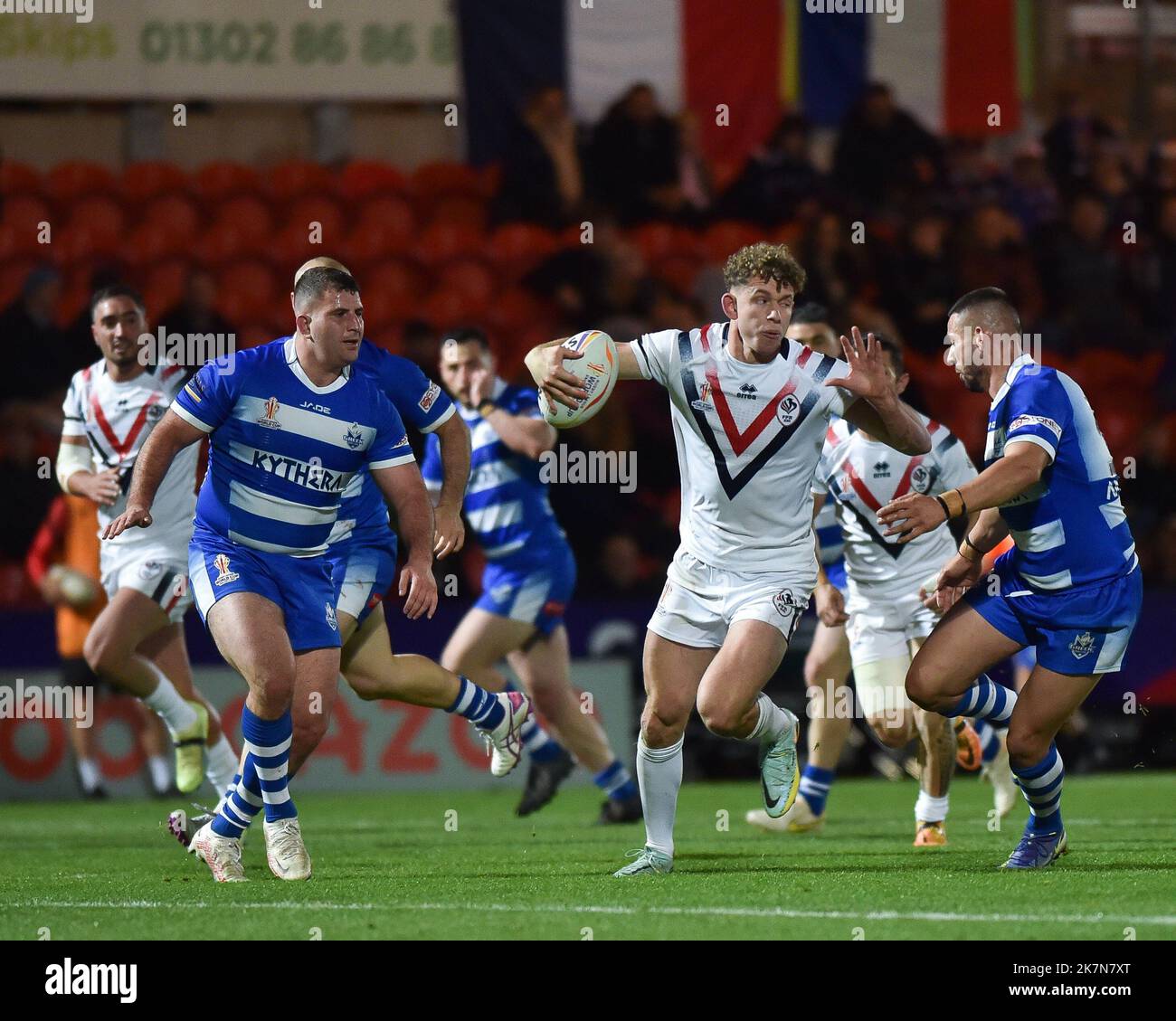 Doncaster England 17th October 2022 Rugby League World Cup France doncaster-england-17th-october-2022-rugby-league-world-cup-france