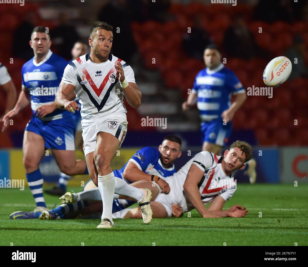 Doncaster, England - 17th October 2022 - Rugby League World Cup France 