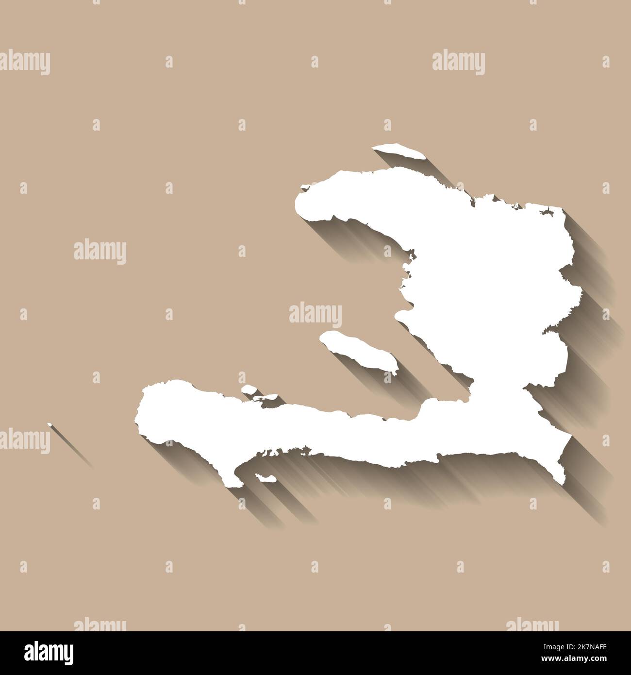 Country haiti map hi-res stock photography and images - Alamy
