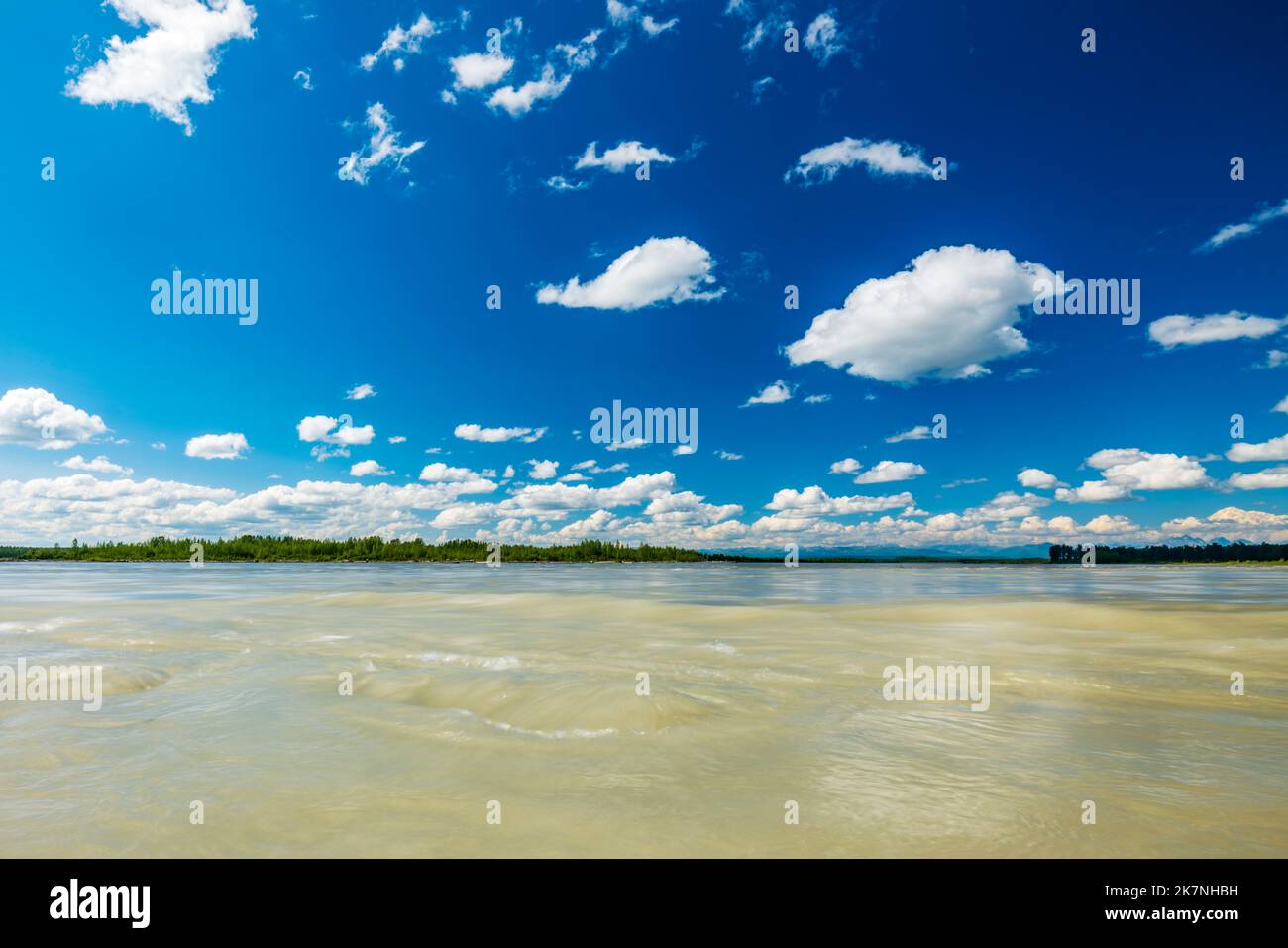 Confluence of the Talkeetna River; Susitna River & Chulitna River