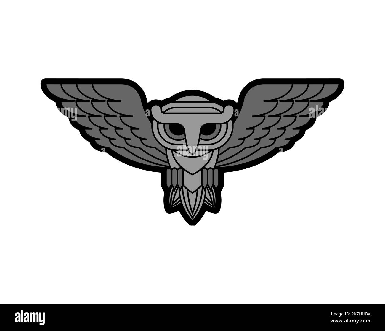 Owl sign. eagle-owl icon logo. Vector symbol Stock Vector Image & Art