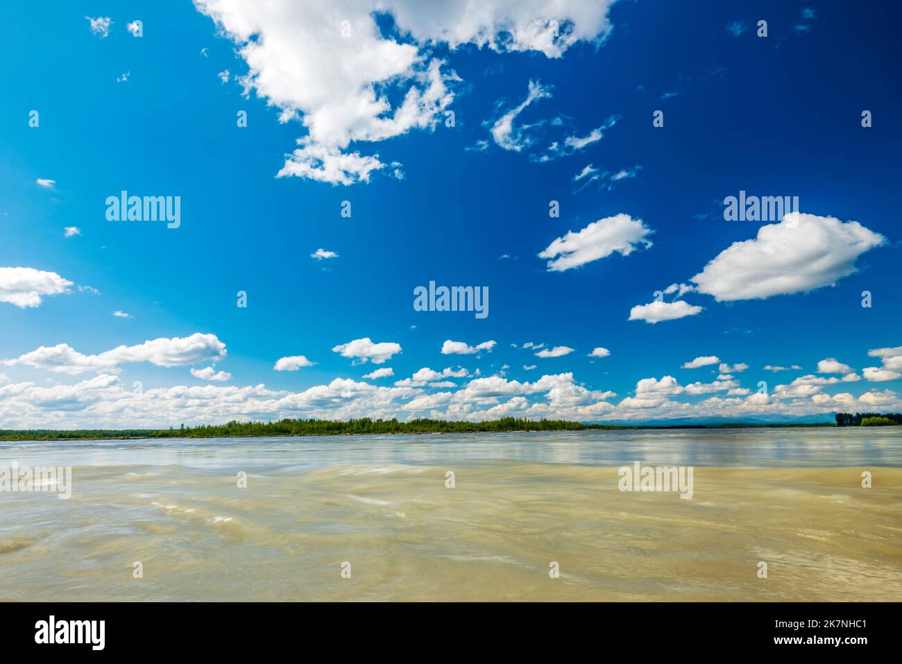 Confluence of the Talkeetna River; Susitna River & Chulitna River