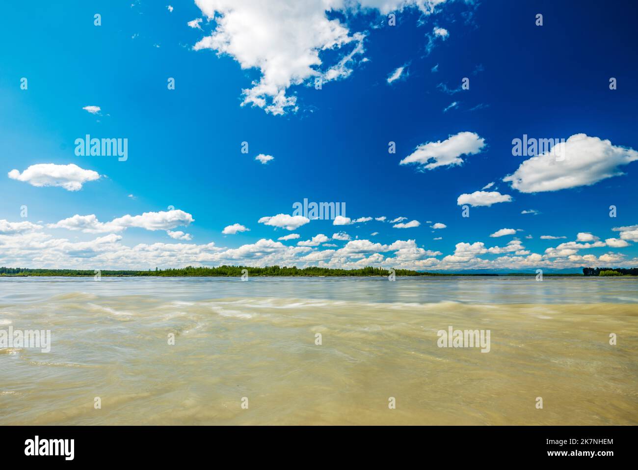 Confluence of the Talkeetna River; Susitna River & Chulitna River