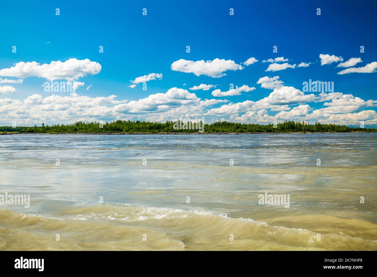 Confluence of the Talkeetna River; Susitna River & Chulitna River