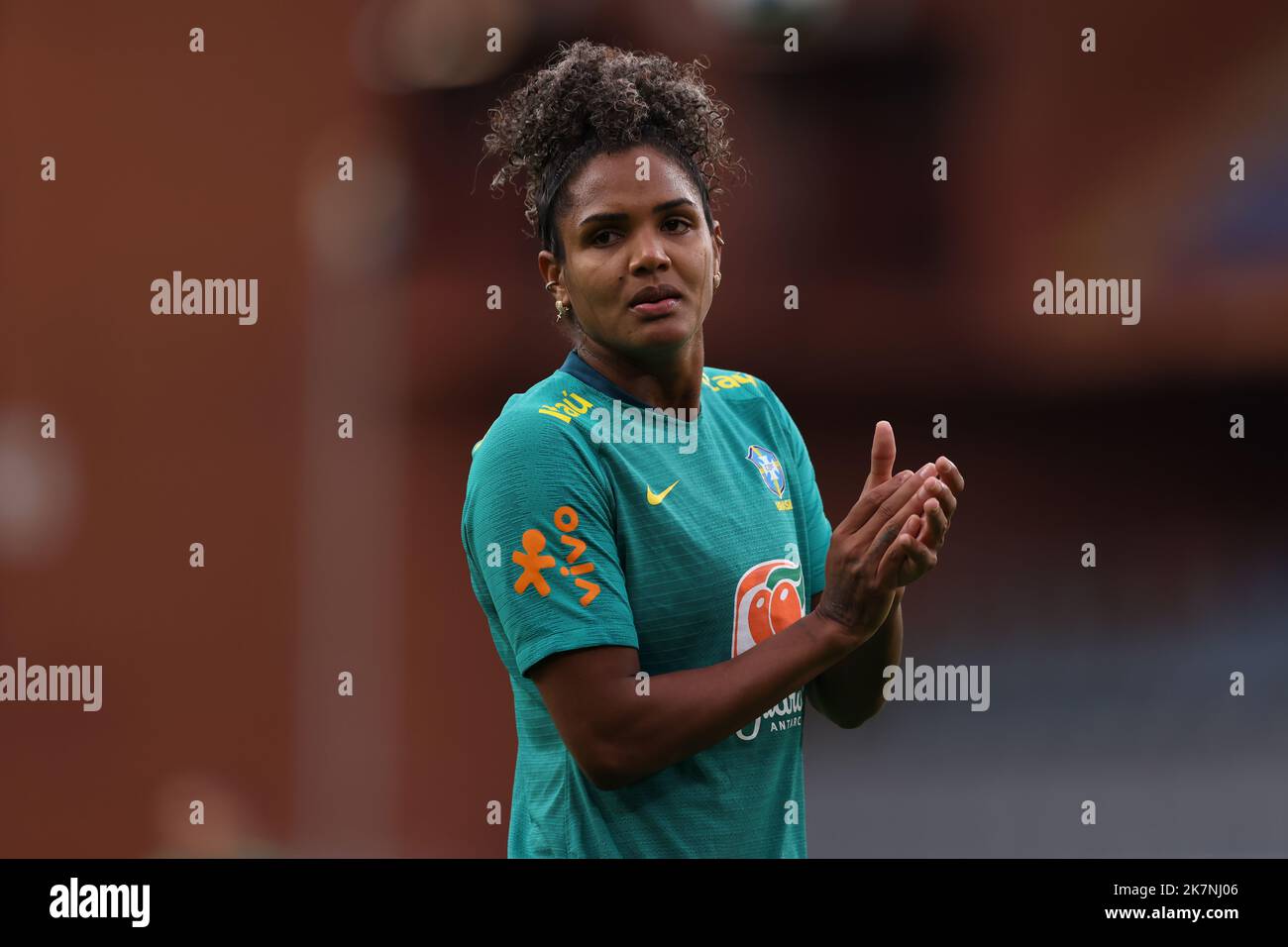 Genoa, Italy, 10th October 2022. Maria Eduarda Francelino da Silva of ...