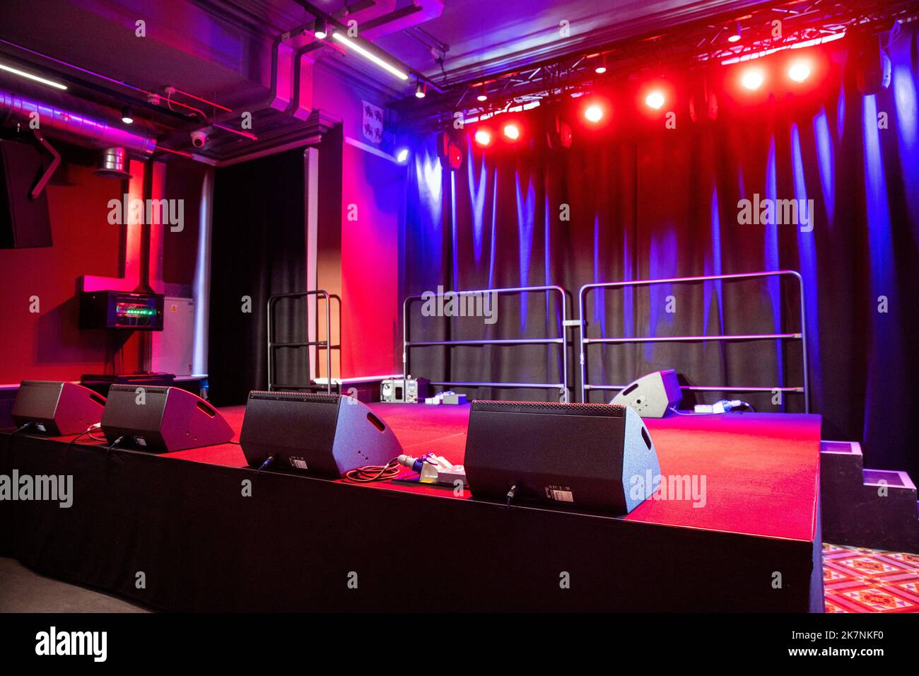 Main auditorium at The Court House, in Bangor, Northern Ireland, that