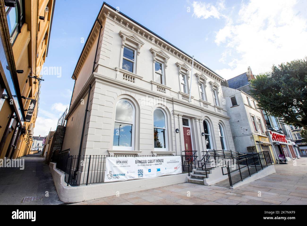 The Court House, in Bangor, Northern Ireland which has been repurposed