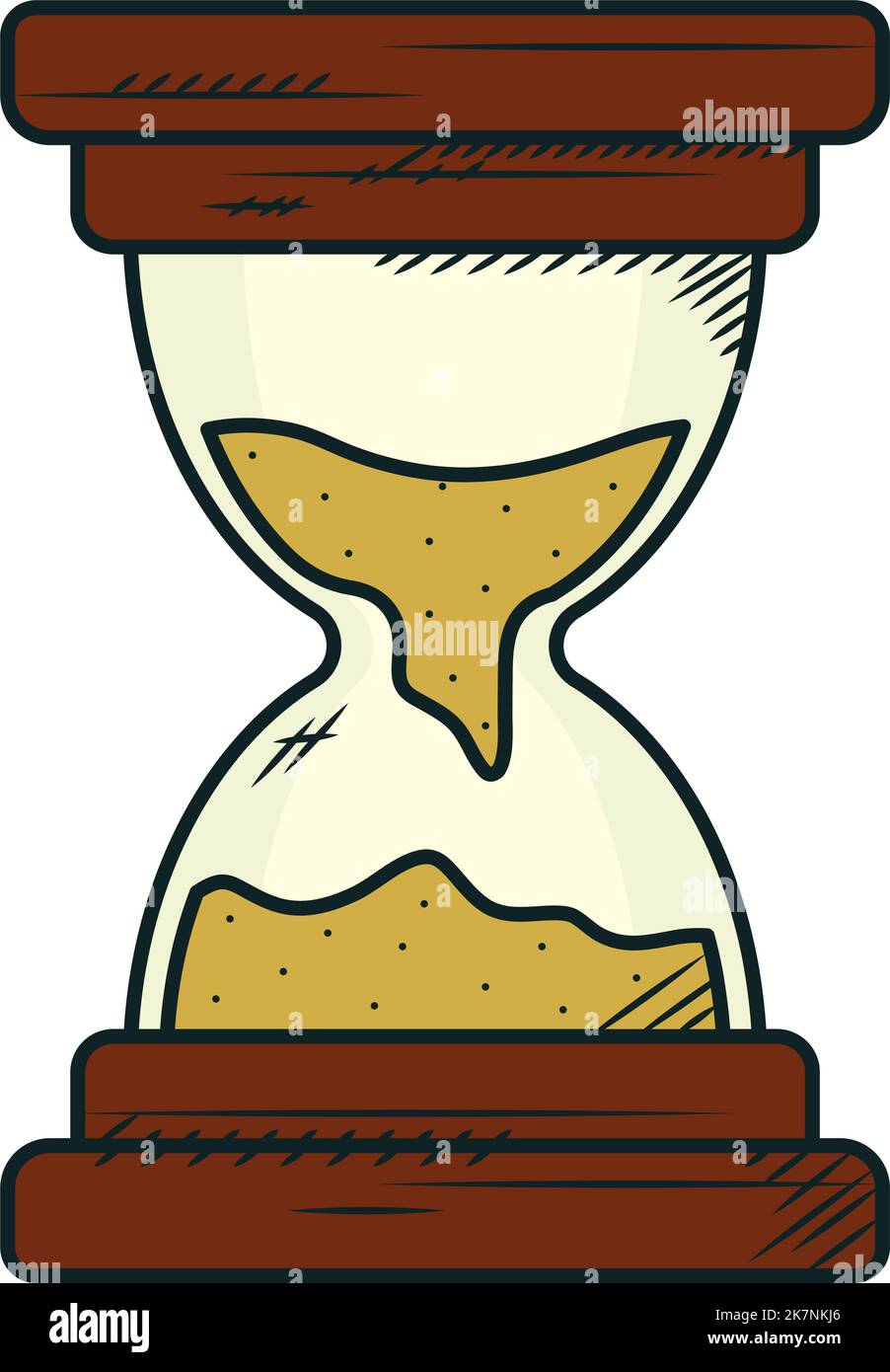 vintage hourglass icon Stock Vector Image & Art - Alamy