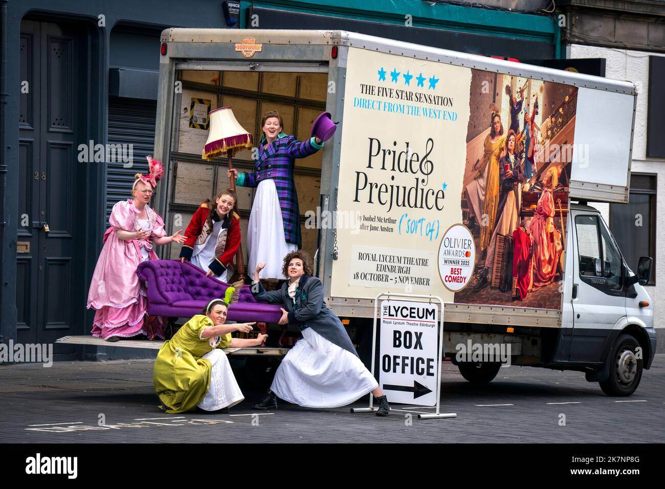 Cast members (left to right, top) Tori Burgess, Christina Gordon