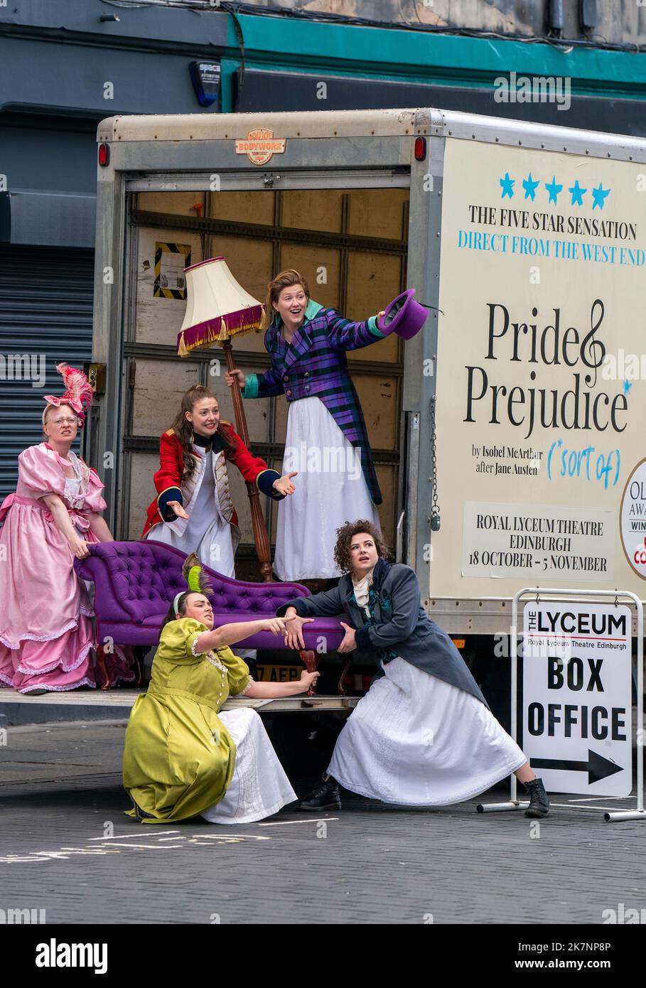 Cast members (left to right, top) Tori Burgess, Christina Gordon