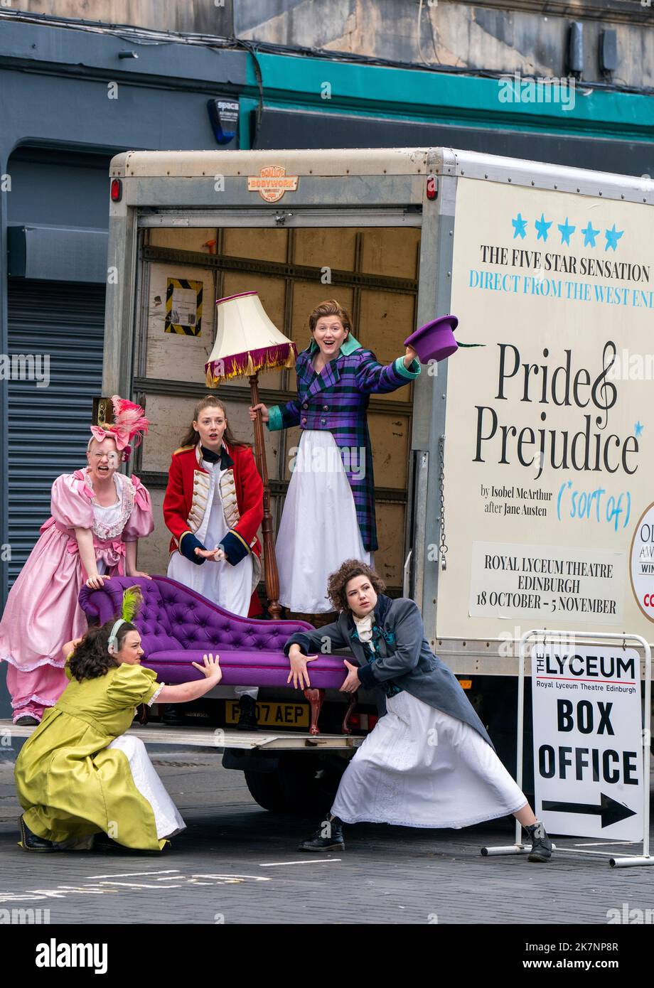 Cast members (left to right, top) Tori Burgess, Christina Gordon