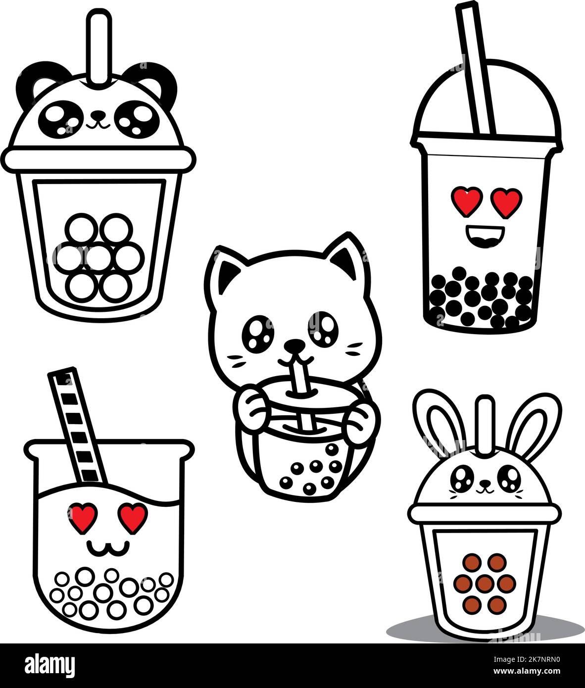 CUTE BOBA TEA SKETCH COLLECTION Stock Vector Image Art Alamy cute-boba-tea-sketch-collection-stock-vector-image-art-alamy