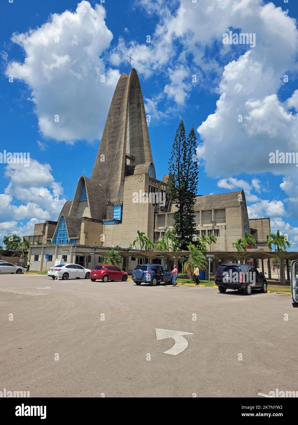 beautiful church of higuey in the dominican republic Stock Photo