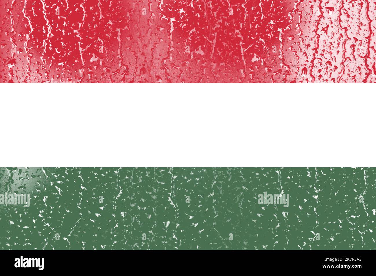 3D Flag of Hungary on a glass with water drop background Stock Photo ...