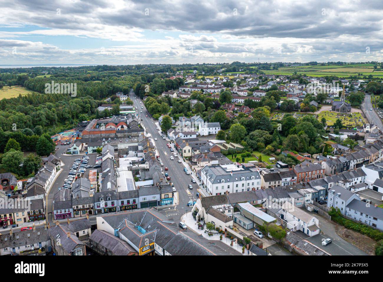 Randalstown in Northern Ireland Stock Photo