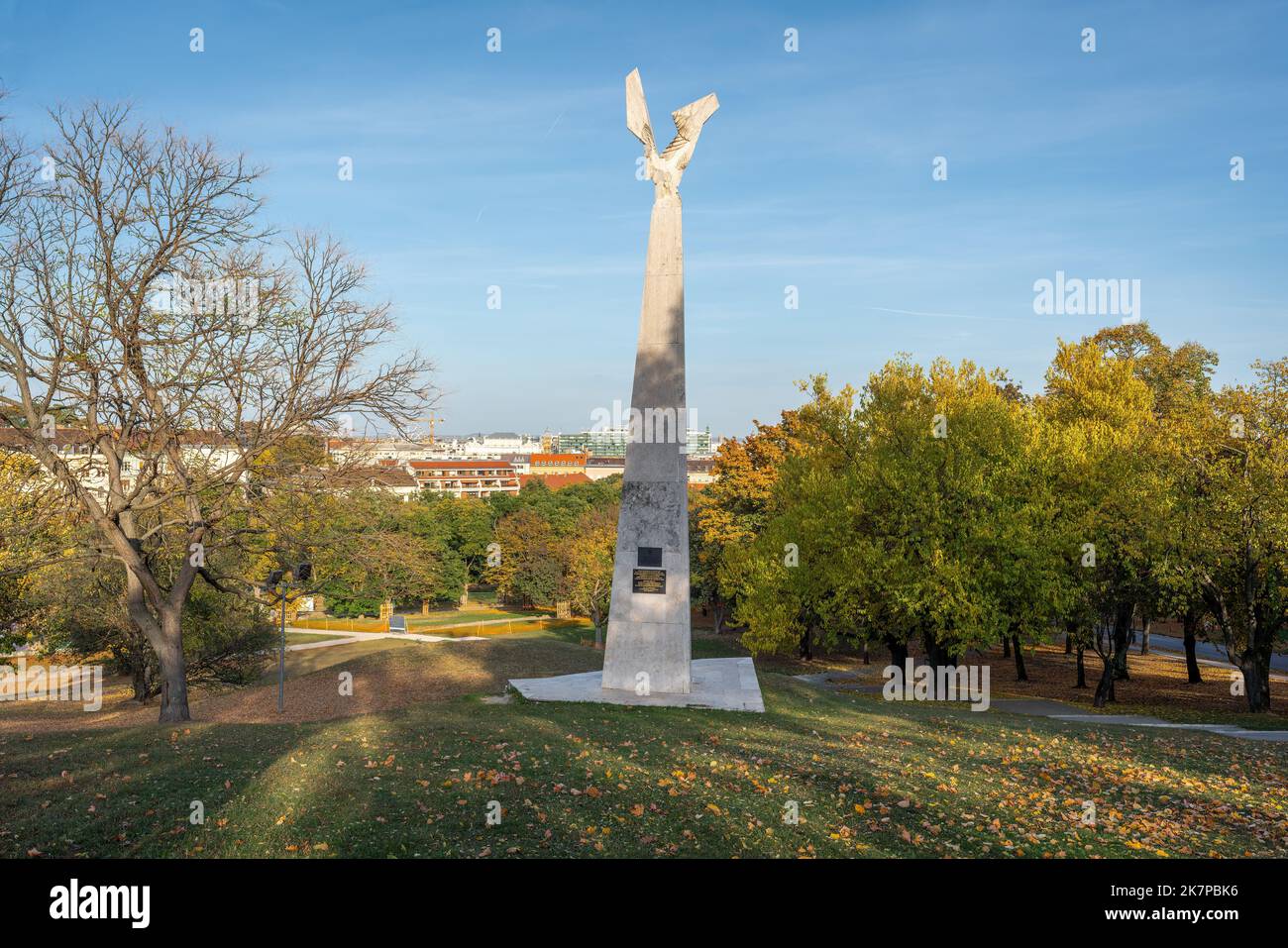 Memorial of the 1956s Revolution at Taban Park - Budapest, Hungary Stock Photo