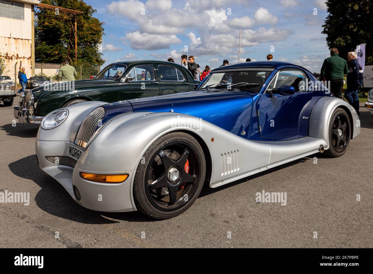 2004 Morgan Aero 8 GTN, on display at the Poster Cars & Supercars Assembly at the Bicester Heritage Centre on the 24th September 2022 Stock Photo