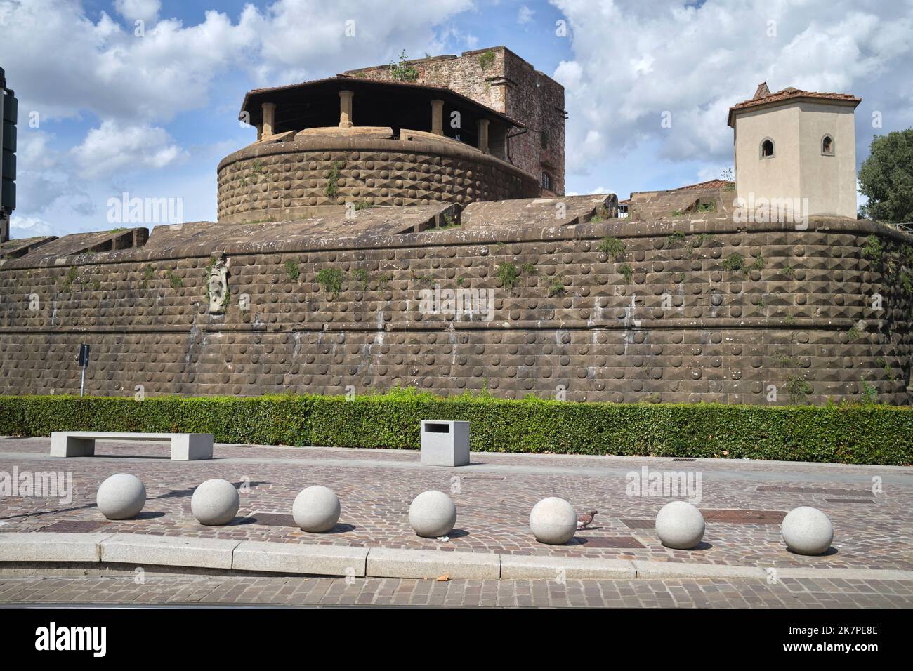 Fortezza da Basso Florence Italy Stock Photo