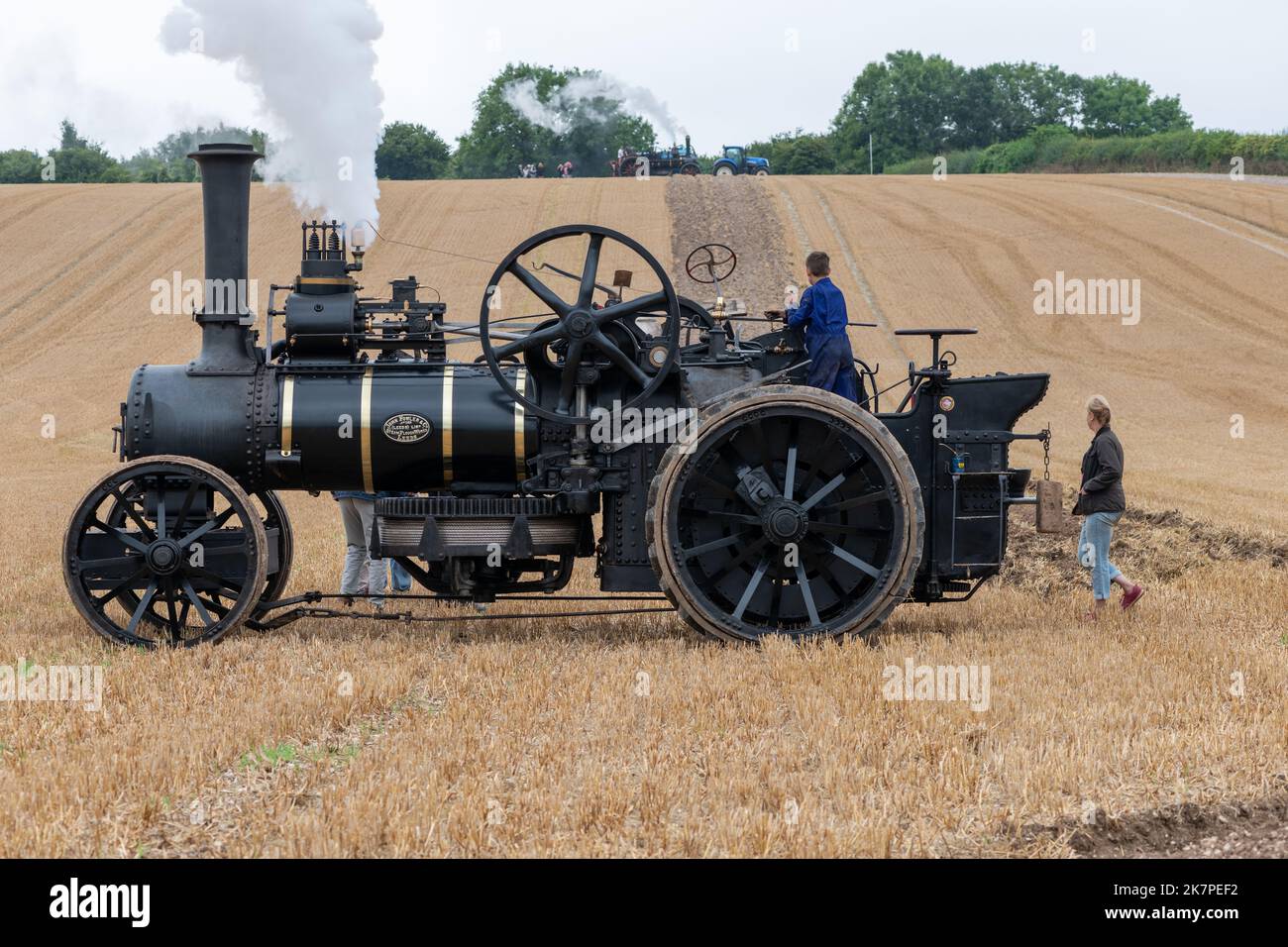 Tarrant Hinton.Dorset.United Kingdom.August 25th 2022.A Fowler