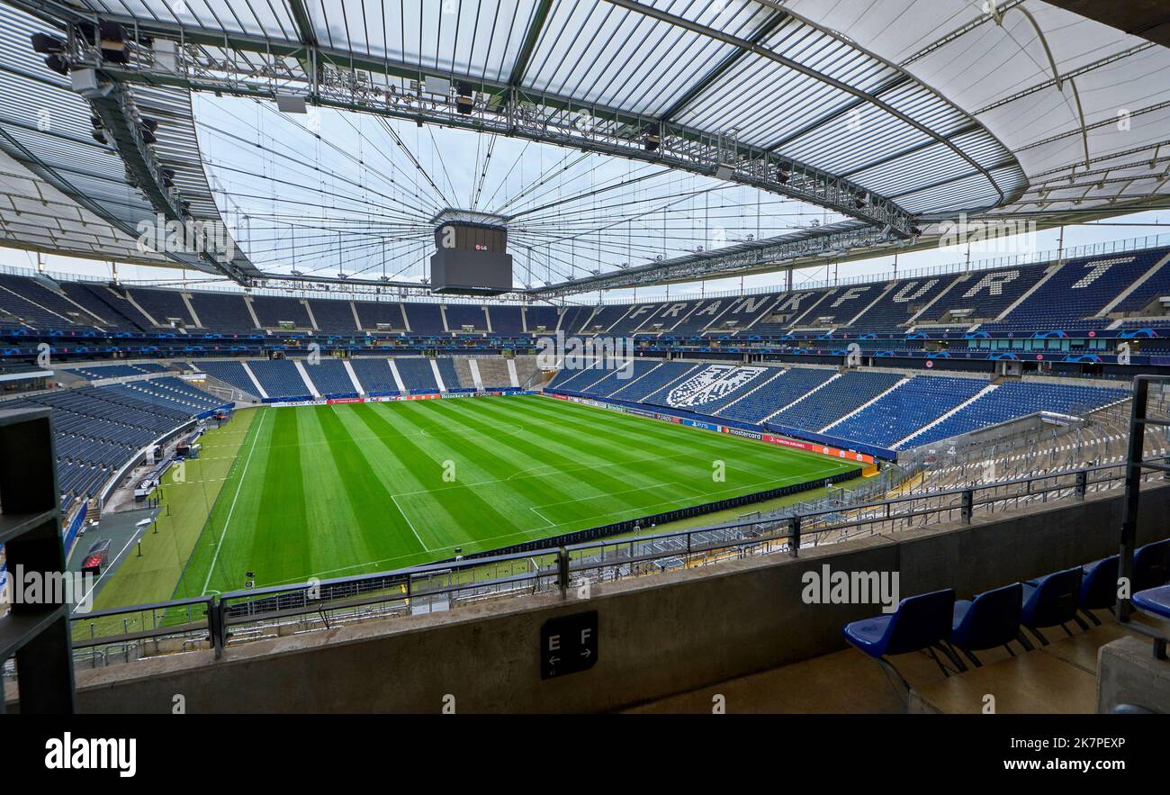Pitch view at Deutsche Bank Park Arena the official playground of FC Eintracht, Frankfurt