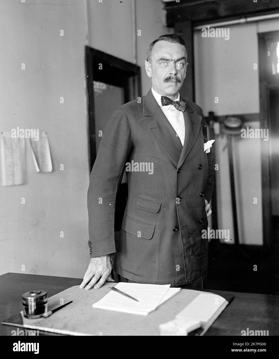 W.A. Green, Chief Prohibition Inspector, America Stock Photo