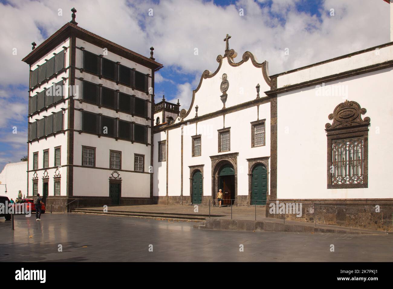Portugal, Azores, Sao Miguel Island, Ponta Delgada, Santuario do Senor