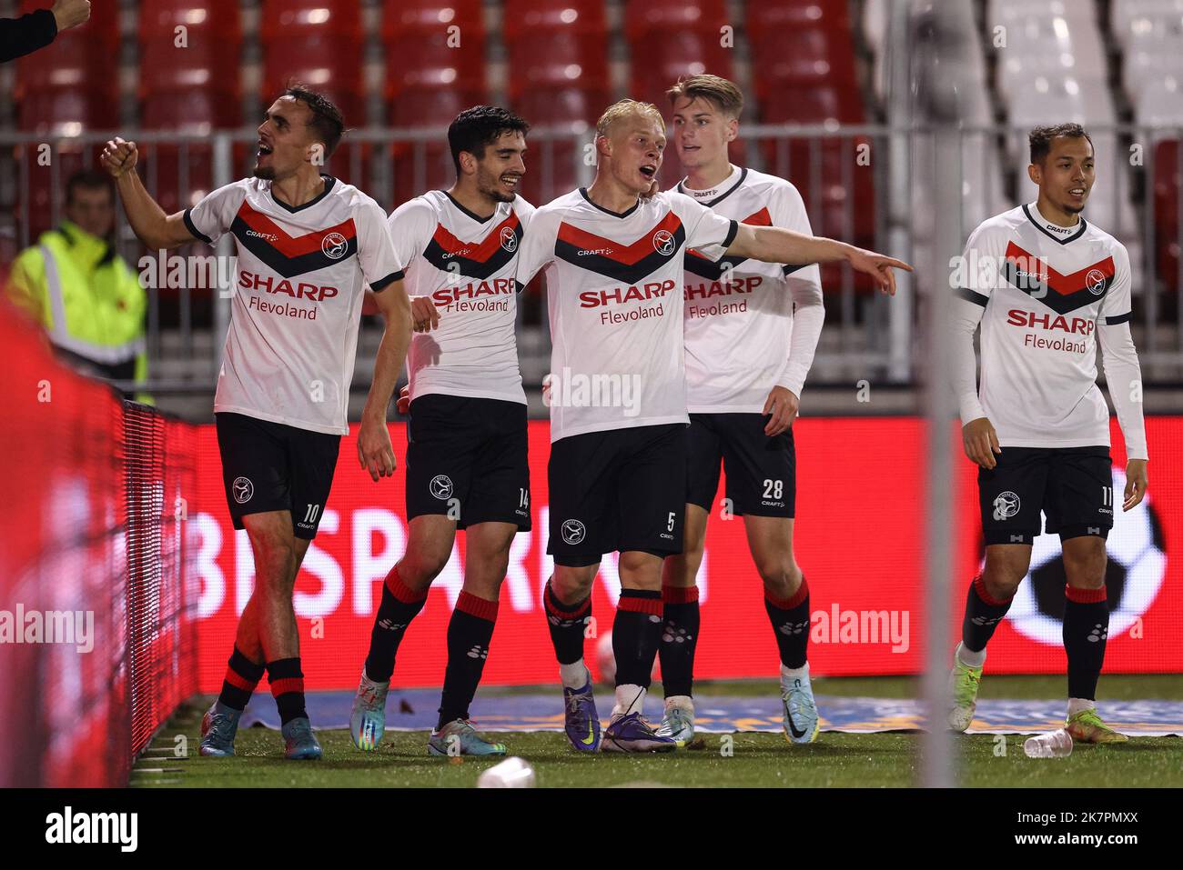 ALMERE , 18-10-2022 , Yanmar stadium , season 2022 / 2023 , Dutch ...