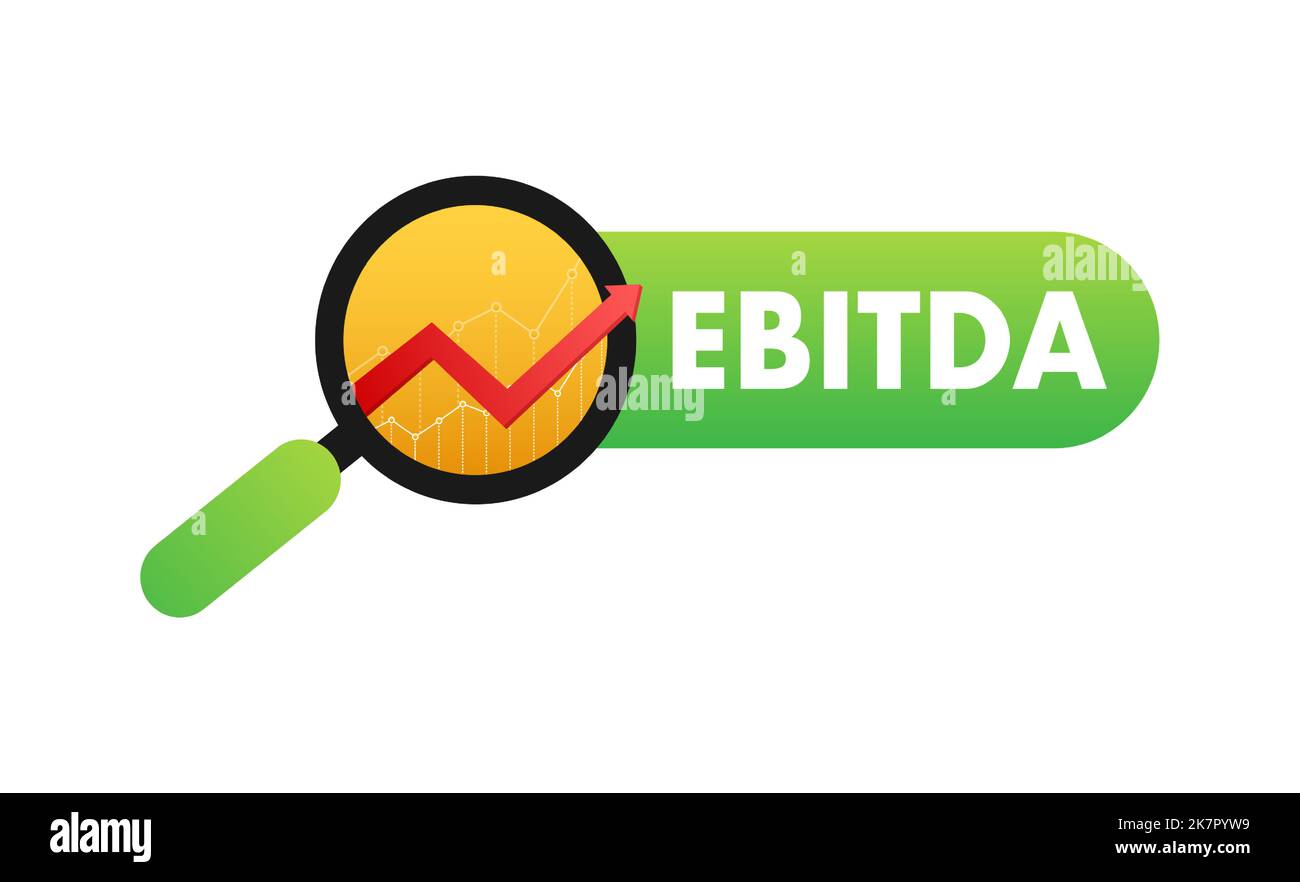 Ebitda Earnings Before Interest Taxes Depreciation And Amortization Icon Vector Stock 7045