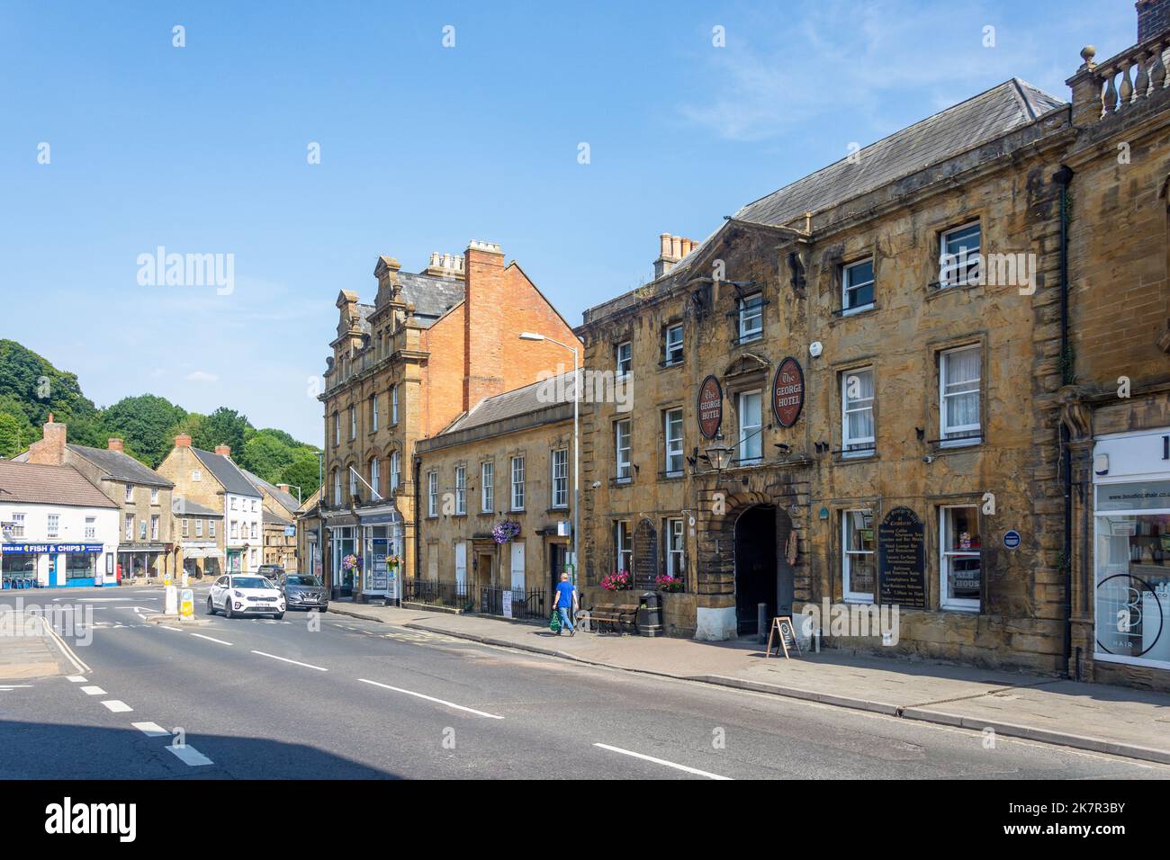 16th century The Hotel, Market Square, Crewkerne, Somerset