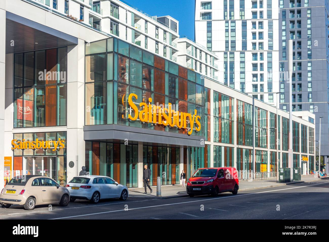 Sainsbury's Supermarket, Wandsworth Road, Nine Elms, London Borough of