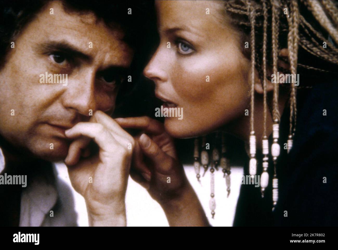 Dudley Moore & Bo Derek Film: 10; Ten (USA 1979) Characters: George Webber, Jenny Hanley  Director: Blake Edwards 05 October 1979   **WARNING** This Photograph is for editorial use only and is the copyright of ORION PICTURES and/or the Photographer assigned by the Film or Production Company and can only be reproduced by publications in conjunction with the promotion of the above Film. A Mandatory Credit To ORION PICTURES is required. The Photographer should also be credited when known. No commercial use can be granted without written authority from the Film Company. Stock Photo