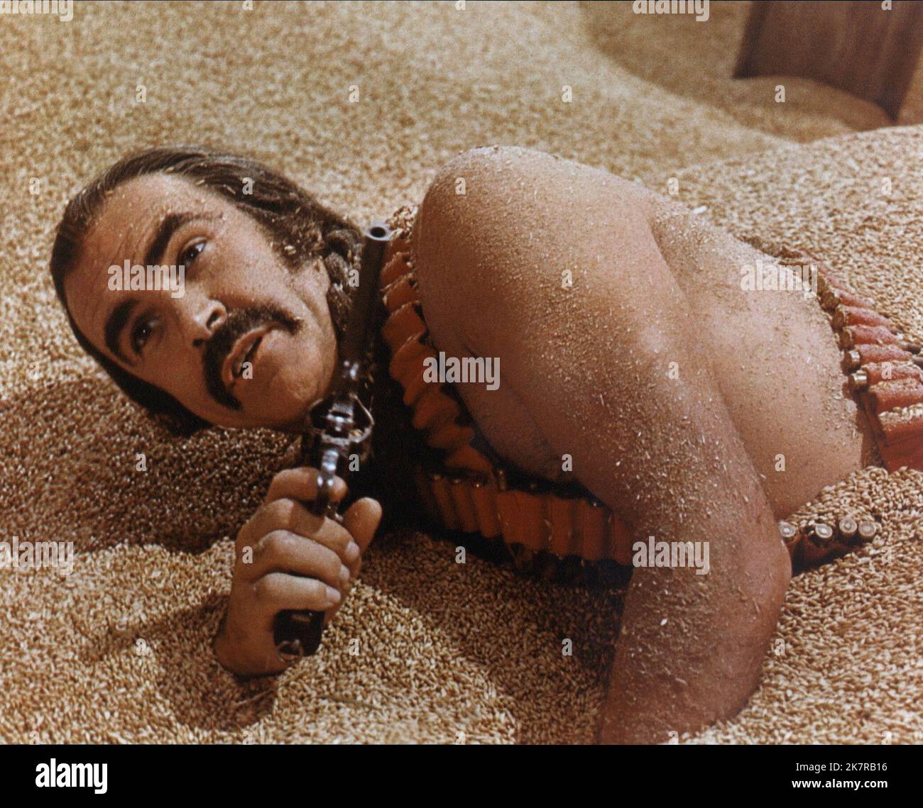 Sean Connery Film: Zardoz (UK 1974) Characters: Zed  Director: John Boorman 06 February 1974   **WARNING** This Photograph is for editorial use only and is the copyright of 20TH CENTURY FOX and/or the Photographer assigned by the Film or Production Company and can only be reproduced by publications in conjunction with the promotion of the above Film. A Mandatory Credit To 20TH CENTURY FOX is required. The Photographer should also be credited when known. No commercial use can be granted without written authority from the Film Company. Stock Photo