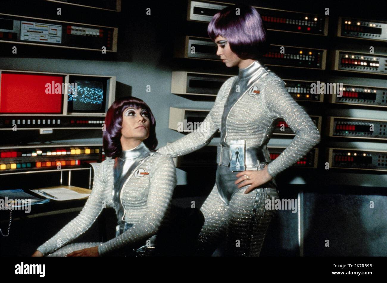 Antonia Ellis & Gabrielle Drake Television: Ufo (1970) Characters: Joan Harrington (14 episodes, 1970-1973) & Lt. Gay Ellis&#160;/ ... (12 episodes, 1970-1973)  Director: Alan Perry 16 September 1970   **WARNING** This Photograph is for editorial use only and is the copyright of ITC and/or the Photographer assigned by the Film or Production Company and can only be reproduced by publications in conjunction with the promotion of the above Film. A Mandatory Credit To ITC is required. The Photographer should also be credited when known. No commercial use can be granted without written authority fr Stock Photo