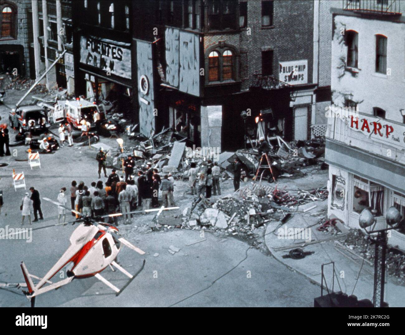Earthquake filmed