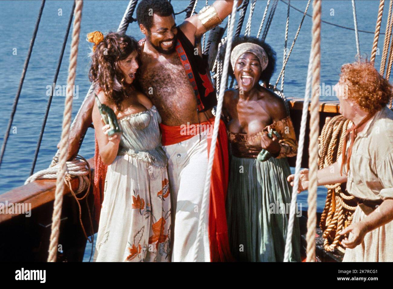 James Earl Jones Film: Scarlet Buccaneer; Swashbuckler (1976) Characters: Nick Debrett  Director: James Goldstone 29 July 1976   **WARNING** This Photograph is for editorial use only and is the copyright of UNIVERSAL and/or the Photographer assigned by the Film or Production Company and can only be reproduced by publications in conjunction with the promotion of the above Film. A Mandatory Credit To UNIVERSAL is required. The Photographer should also be credited when known. No commercial use can be granted without written authority from the Film Company. Stock Photo
