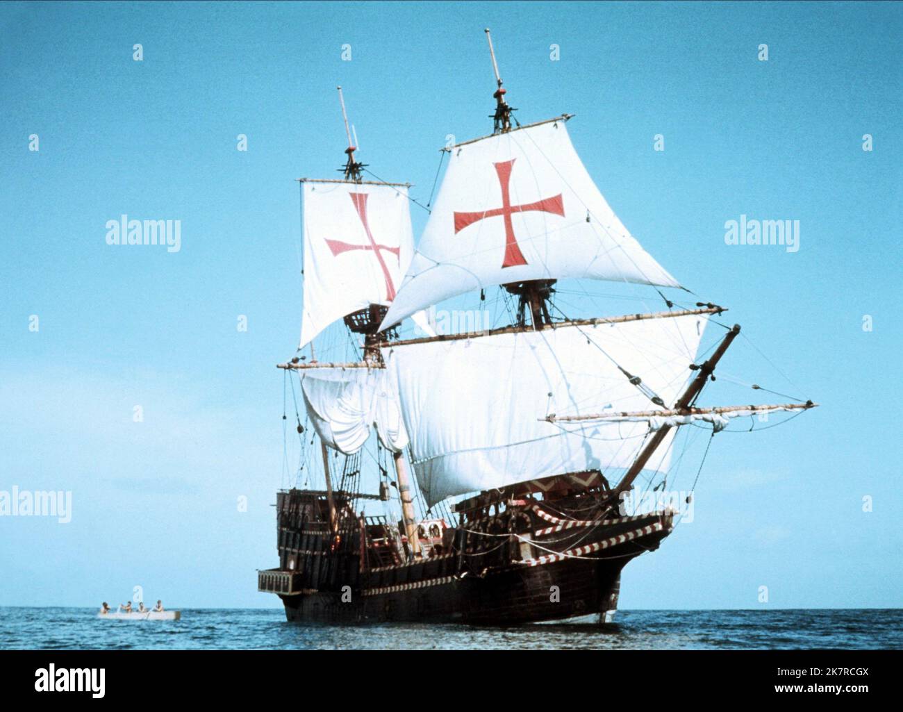 Tall Ship Film: Scarlet Buccaneer; Swashbuckler (1976)   Director: James Goldstone 29 July 1976   **WARNING** This Photograph is for editorial use only and is the copyright of UNIVERSAL and/or the Photographer assigned by the Film or Production Company and can only be reproduced by publications in conjunction with the promotion of the above Film. A Mandatory Credit To UNIVERSAL is required. The Photographer should also be credited when known. No commercial use can be granted without written authority from the Film Company. Stock Photo