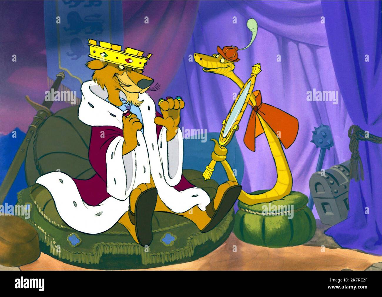 Prince John Sir Hiss Film Robin Hood USA 1973 Director Wolfgang 